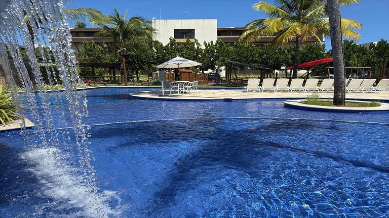 Duplex de luxo Malawi Resort - Muro Alto 8 pessoas