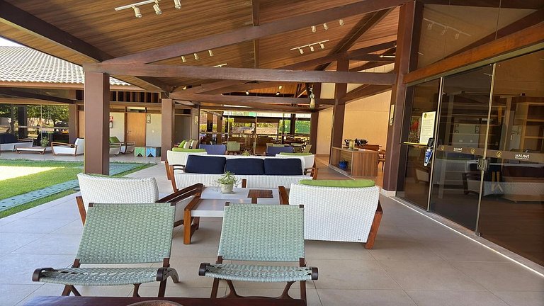 Duplex de luxo Malawi Resort - Muro Alto 8 pessoas