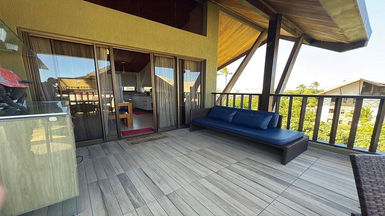 Duplex de luxo Malawi Resort - Muro Alto 8 pessoas