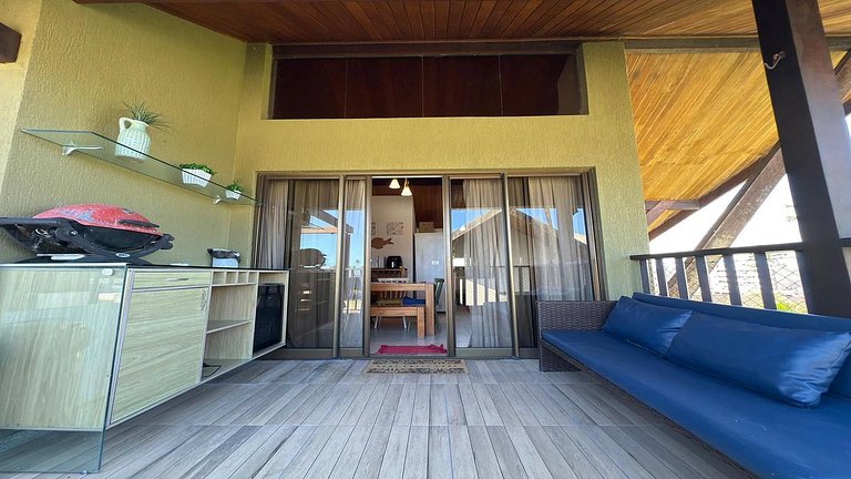 Duplex de luxo Malawi Resort - Muro Alto 8 pessoas