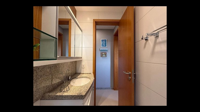 Apt. de Dois Quartos pé na areia em Muro Alto