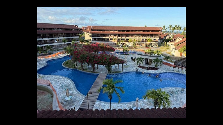 Apt. de Dois Quartos pé na areia em Muro Alto