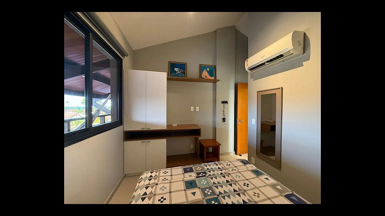 Apt. de Dois Quartos pé na areia em Muro Alto