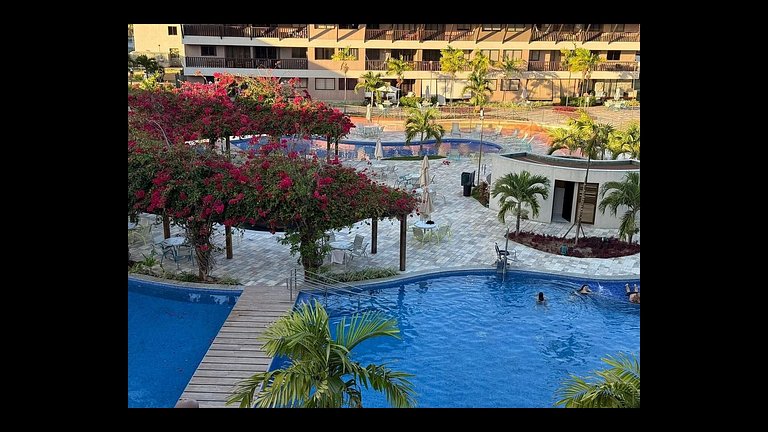 Apt. de Dois Quartos pé na areia em Muro Alto