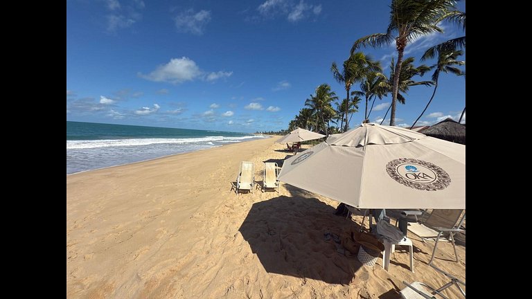 Apt. de Dois Quartos pé na areia em Muro Alto