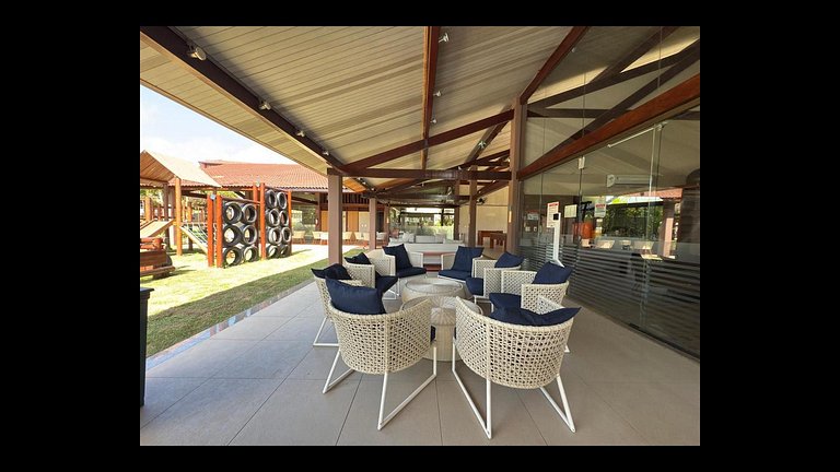 Apt. de Dois Quartos pé na areia em Muro Alto