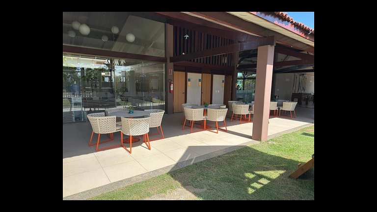 Apt. de Dois Quartos pé na areia em Muro Alto