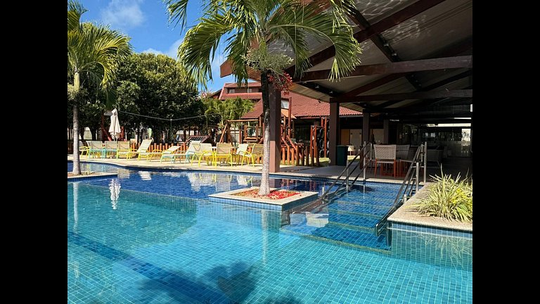 Apt. de Dois Quartos pé na areia em Muro Alto