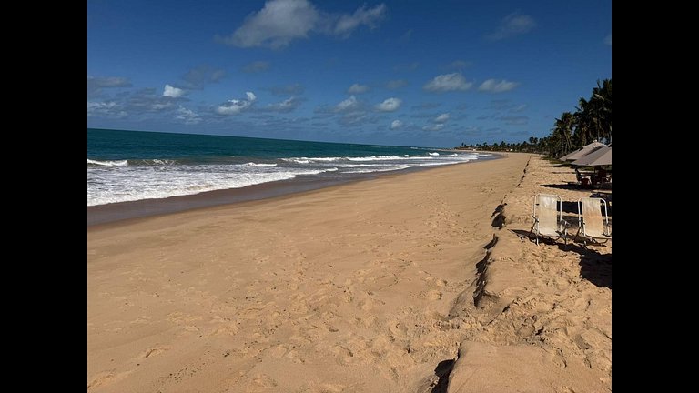 Apt. de Dois Quartos pé na areia em Muro Alto