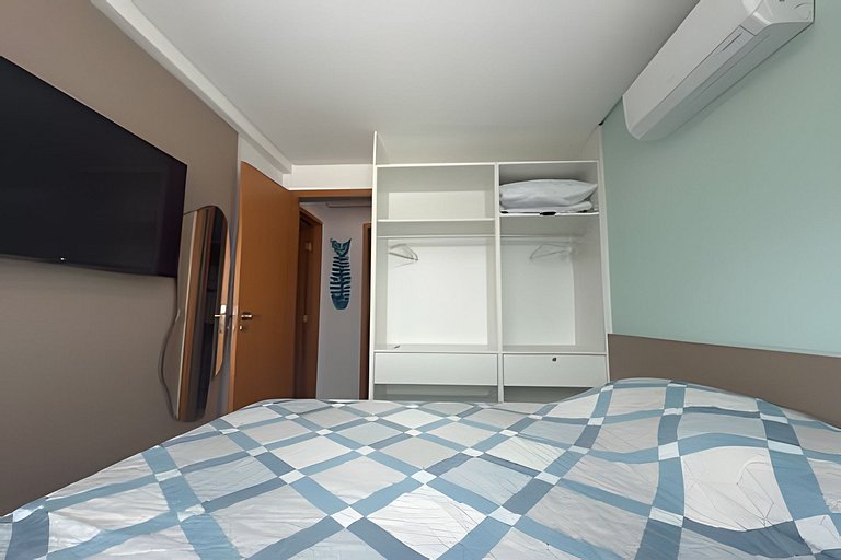 Próximo as Piscinas Naturais Apt. de 2 quartos