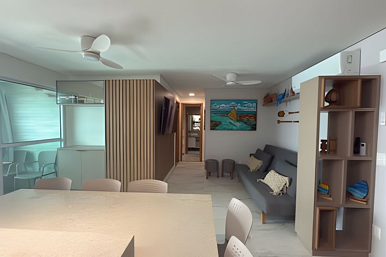 Apt no centrinho e próximo as piscinas naturais