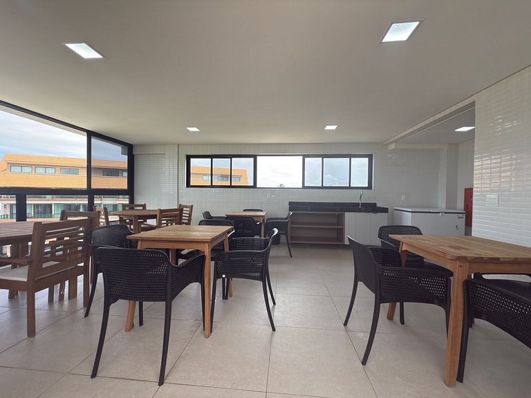 Flat Exclusivo Pé na Areia em Porto de Galinhas
