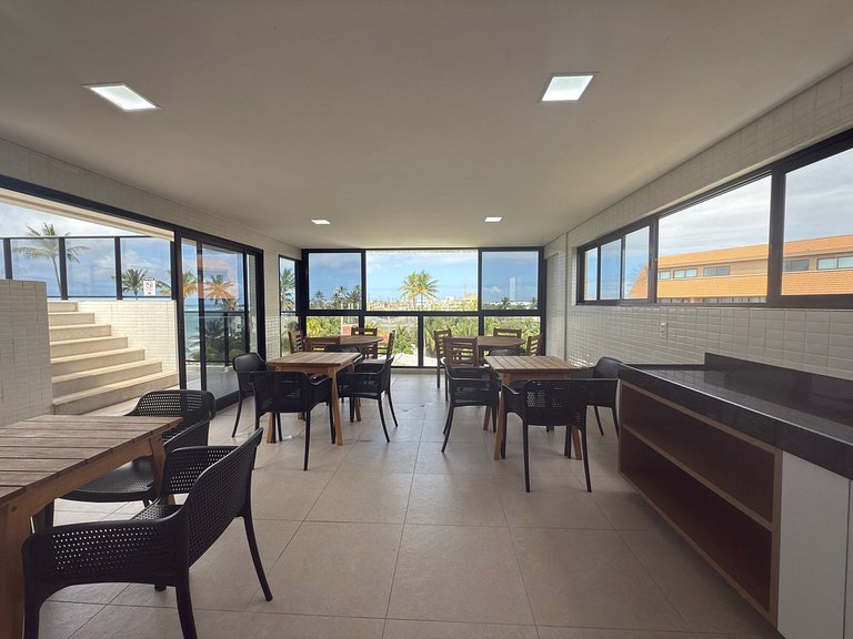 Flat Exclusivo Pé na Areia em Porto de Galinhas