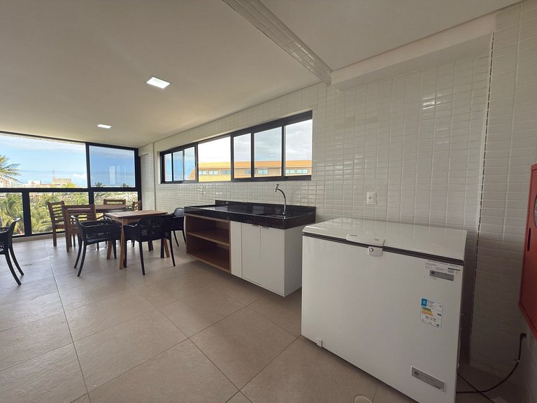 Flat Exclusivo Pé na Areia em Porto de Galinhas