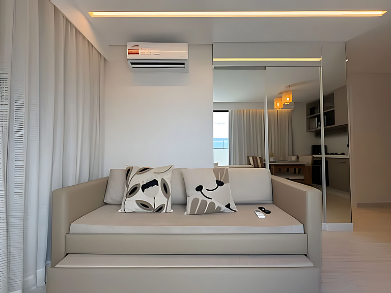Flat Exclusivo Pé na Areia em Porto de Galinhas