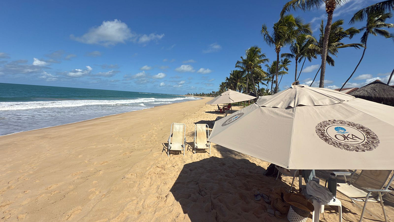 Apt. de Dois Quartos pé na areia em Muro Alto