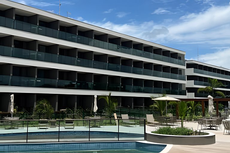 Resort a 6 min de Praia do Cupe