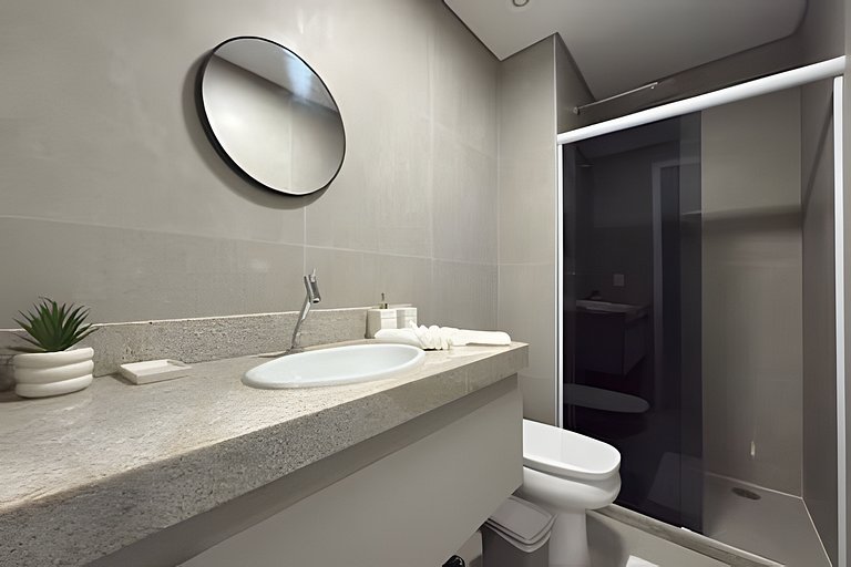 Resort a 6 min de Praia do Cupe