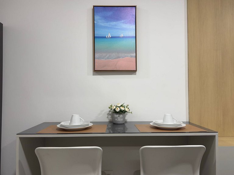 Beach Class Summer – Flat com conforto e lazer