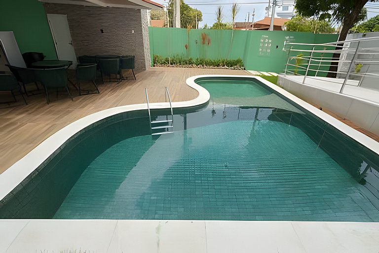 Próximo as piscinas naturais para 6 pessoas