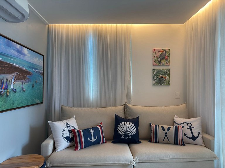 Frente al mar con piscina privada