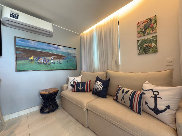 Frente al mar con piscina privada