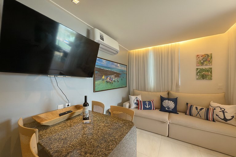 Frente al mar con piscina privada