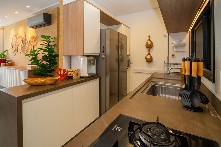 Cais Residence Luxo em Muro Alto para 10 pessoas