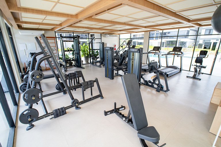 Vista mar + lazer privativo no Cais Residence