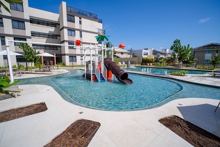 Vista mar + lazer privativo no Cais Residence