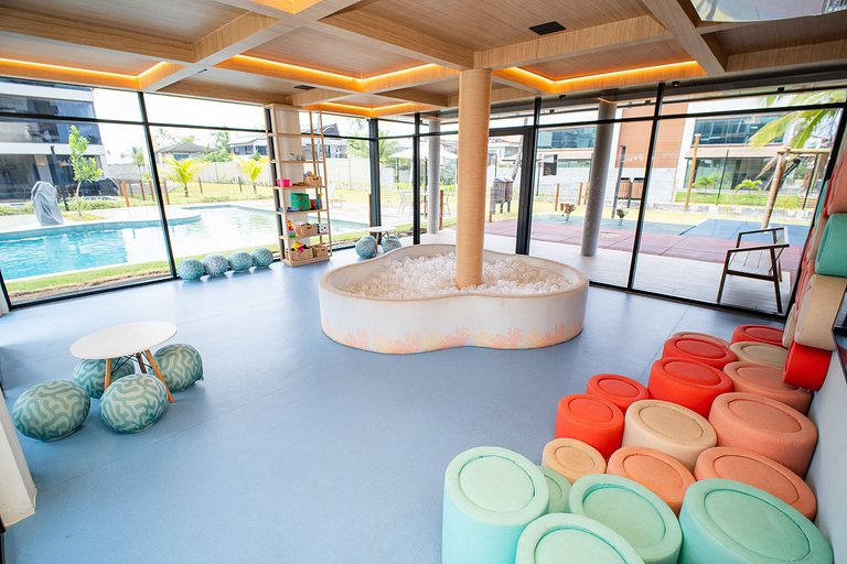 Vista mar + lazer privativo no Cais Residence