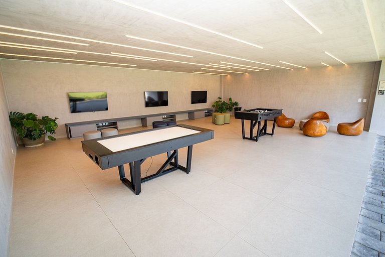 Vista mar + lazer privativo no Cais Residence