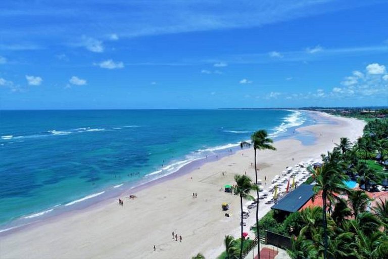 Flat a 50 metros do mar em Porto de Galinhas