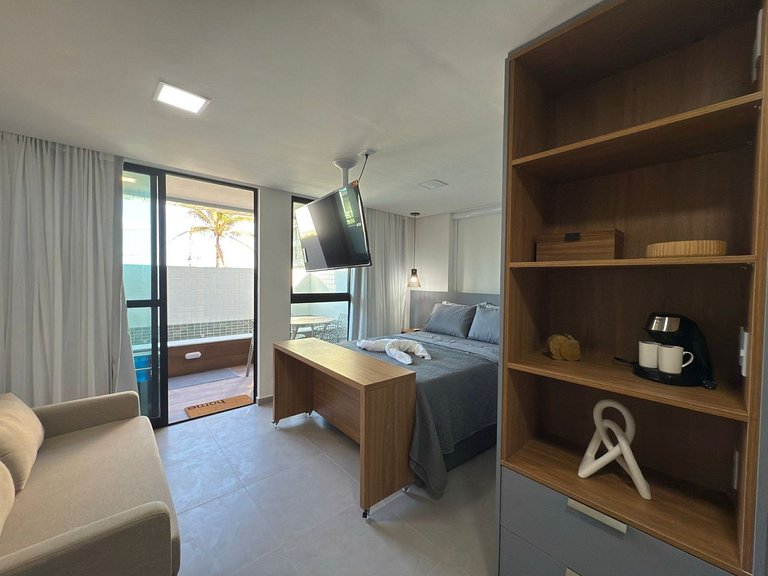 Apart 50 meters from the sea in Porto de Galinhas