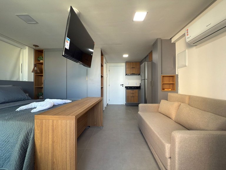 Flat a 50 metros do mar em Porto de Galinhas