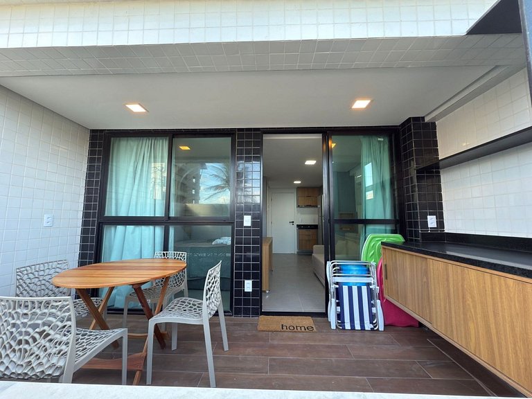 Apart a 50 metros del mar en Porto de Galinhas