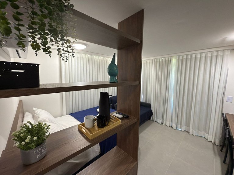 Porto de Galinhas | Flat para 4 Pessoas | A 50m Da Praia