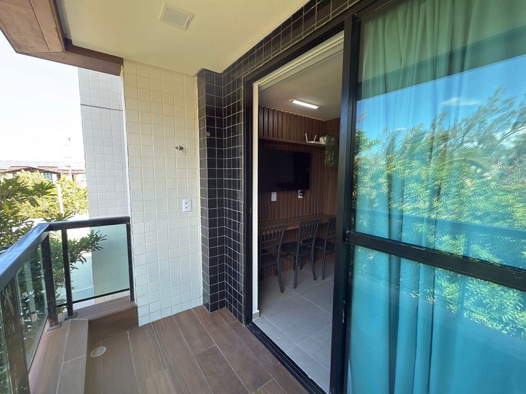 Porto de Galinhas | Flat para 4 Pessoas | A 50m Da Praia