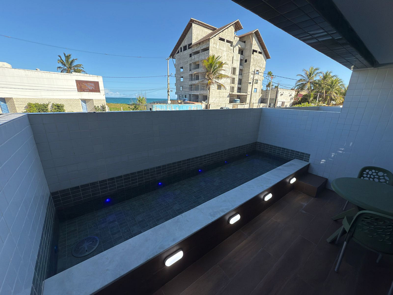 Private Pool Flat | 50m From the Beach