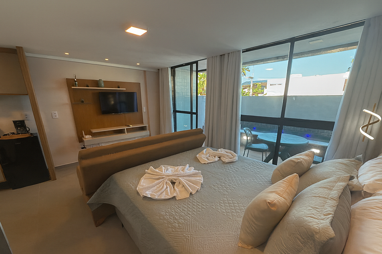 Departamento con Piscina Privada | 50m de la Playa