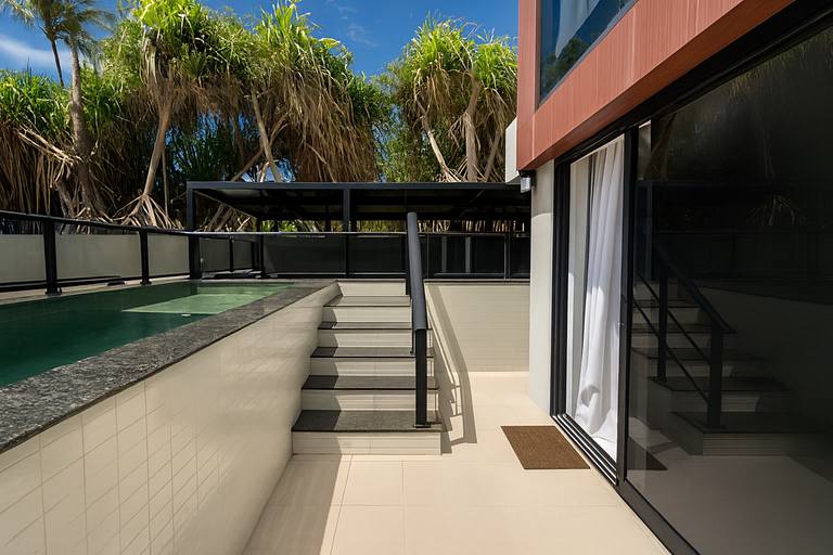 Beachfront Flat | Private Pool