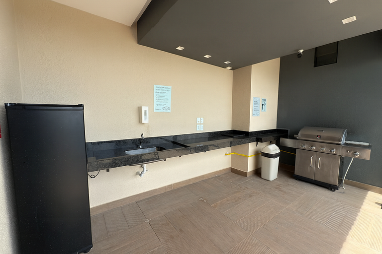 Flat a 100 Metros de la Playa | Rooftop con Vista al Mar