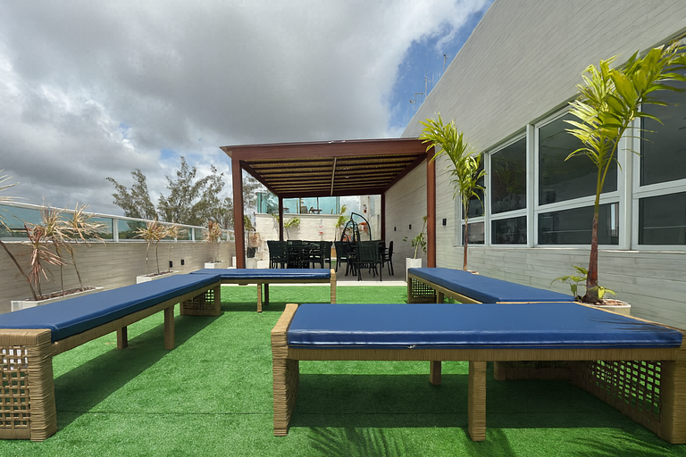 Apartment for 6 people with private pool