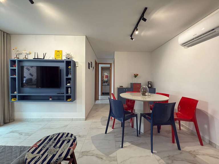 Apartment for 6 people with private pool