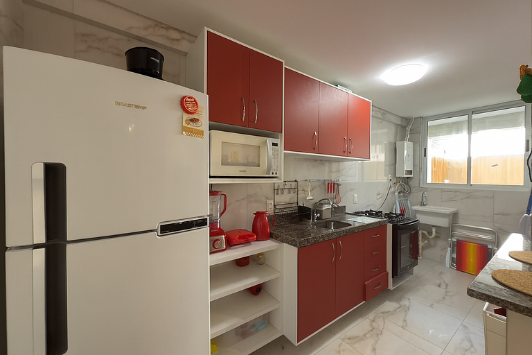 Apartment for 6 people with private pool