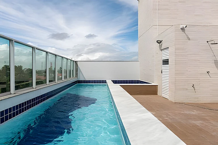 Próximo as piscinas naturais para 6 pessoas