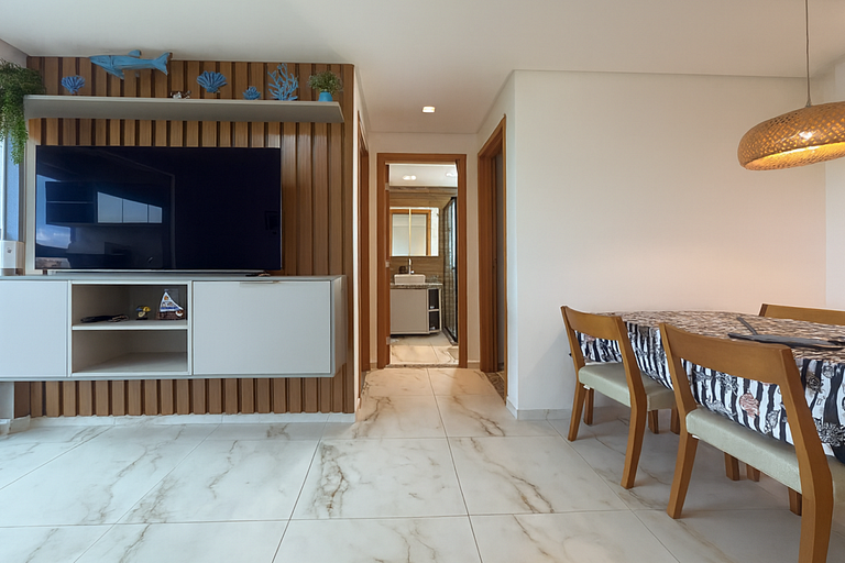 Flat de 2 habitaciones cerca de las Piscinas Naturales