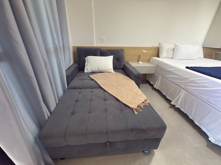 Beach Class Summer – Flat com conforto e lazer