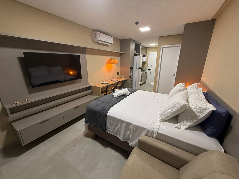 Beach Class Cupe | Studio com Acesso Fácil à Praia