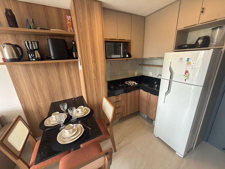 Flat frente al mar Vila Porto 301